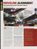 Driveshaft Alignment